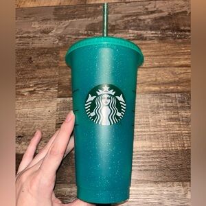 Starbucks sparkly holiday tumbler